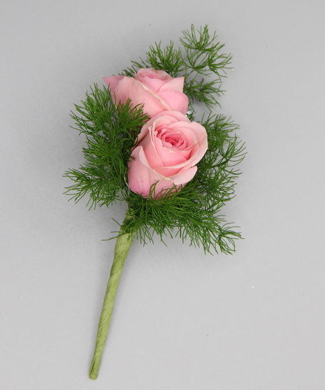 Spray Rose Boutonniere