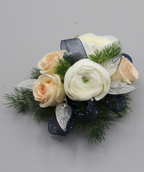 Ranunculus & Spray Rose Corsage