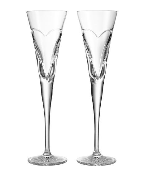 Celebrations Wishes Love & Romance Toasting Flute, Pair