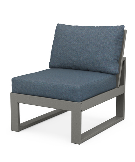 Pair this sleek modern deep seating chair with the rest of the EDGE Modular Collection to create a unique piece of furniture that is custom fit for your outdoor space. 