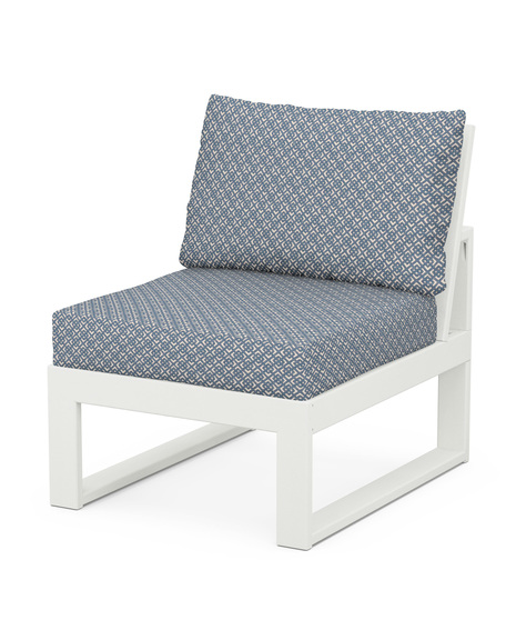 Pair this sleek modern deep seating chair with the rest of the EDGE Modular Collection to create a unique piece of furniture that is custom fit for your outdoor space. 