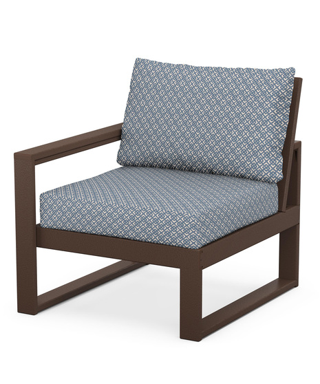 Pair this sleek modern deep seating chair with the rest of the EDGE Modular Collection to create a unique piece of furniture that is custom fit for your outdoor space.