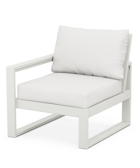 Pair this sleek modern deep seating chair with the rest of the EDGE Modular Collection to create a unique piece of furniture that is custom fit for your outdoor space.