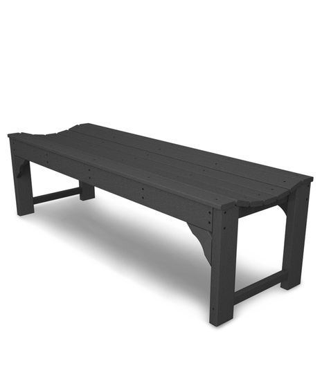 Slate discount garden bench