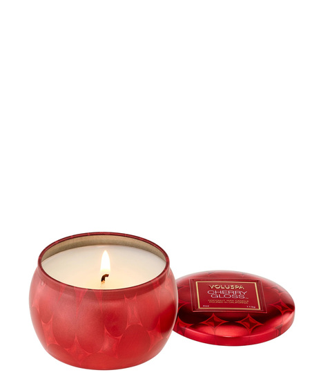 Voluspa's Fragrance Family: Citrus / Fruity Notes of Smoked Cherry, Rose Petals & A Hint of Leather.