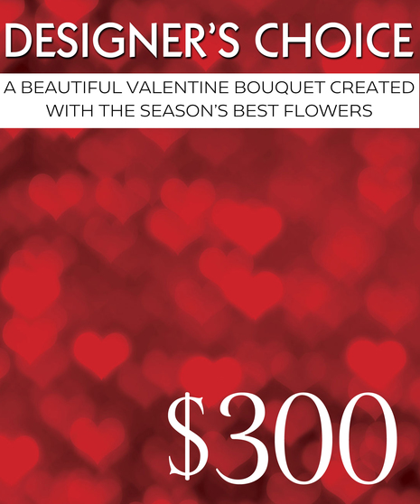 Designer's Choice Valentine's Day Bouquet