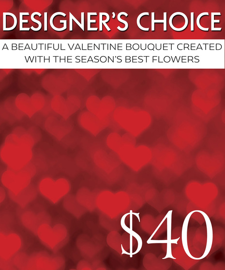 Designer's Choice Valentine's Day Bouquet