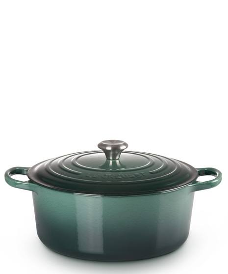 Enameled Cast Iron Signature Round Dutch Oven with Lid 9qt