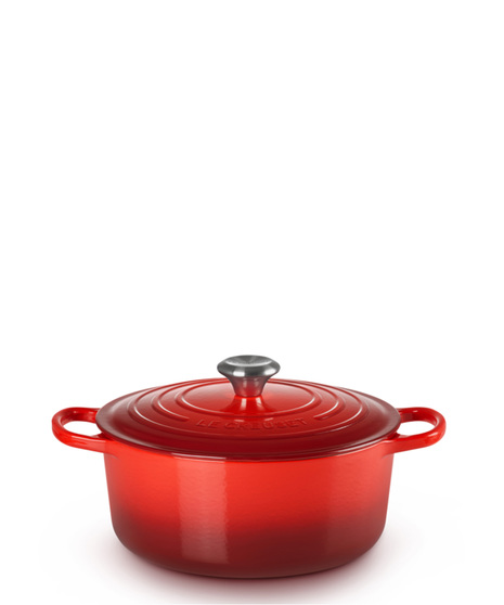 Enameled Cast Iron Signature Round Dutch Oven with Lid 4.5qt