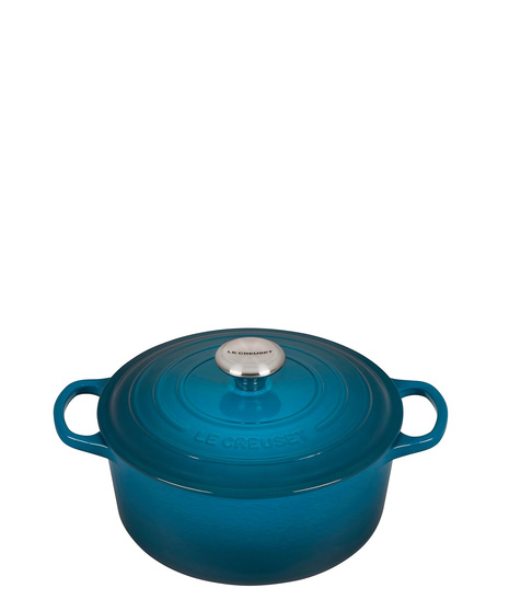 Enameled Cast Iron Signature Round Dutch Oven with Lid 5.5qt