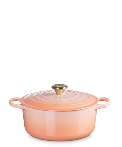 Enameled Cast Iron Signature Round Dutch Oven with Lid 5.5qt