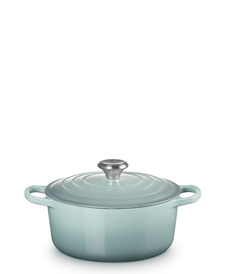 Enameled Cast Iron Signature Round Dutch Oven with Lid 5.5qt